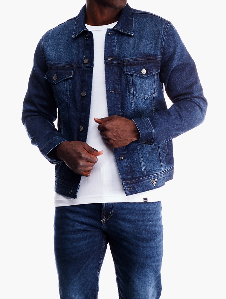 Guess Jacket Price In India GUESS Men's Dillon Denim Jacket
