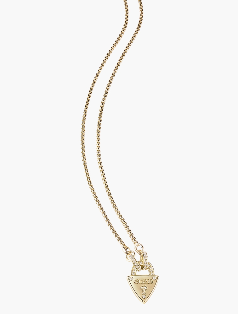 MyRunway Shop GUESS Gold Logo Necklace for Women from