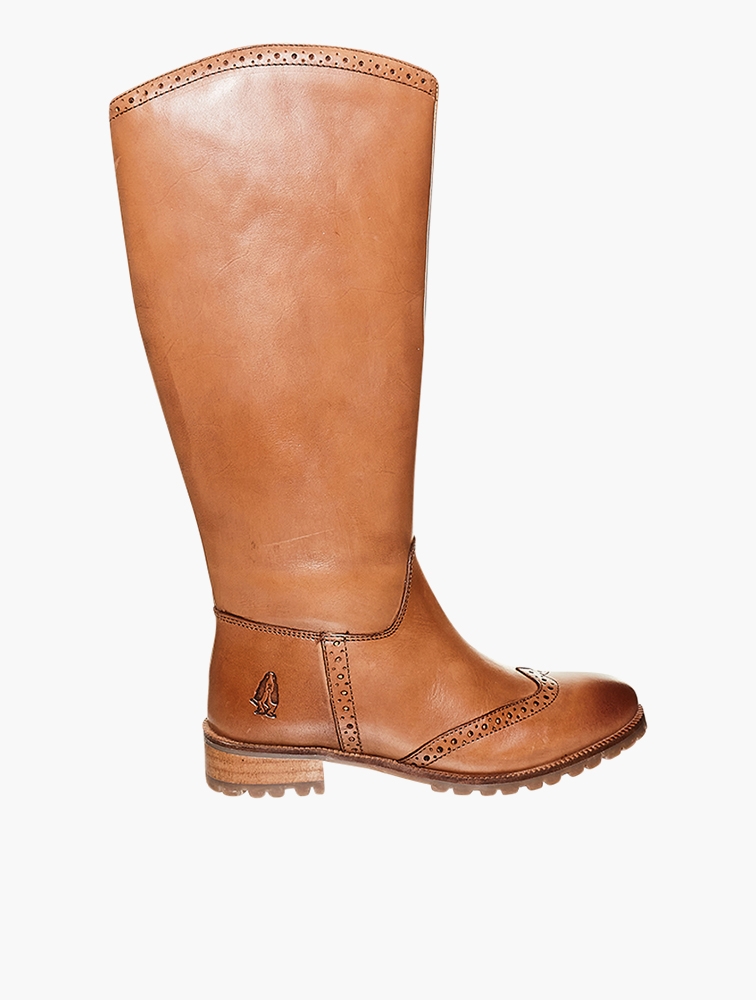 Hush Puppies Womens Long Tan Boots MyRunway Shop Hush Puppies Tan
