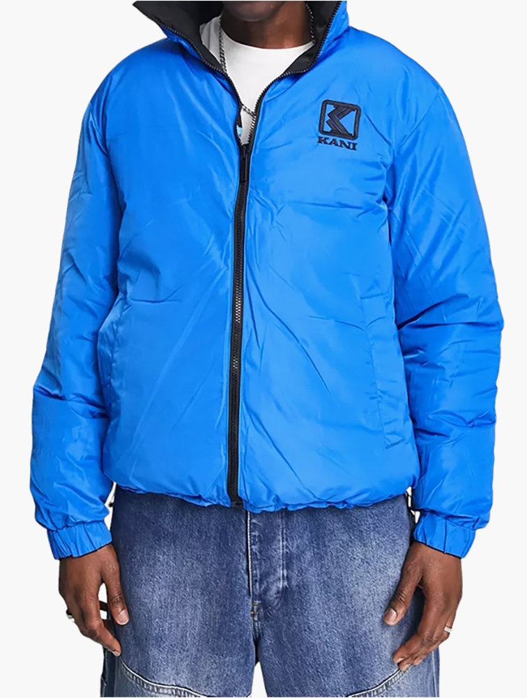 Reversible Puffer Jacket Karl Kani Windbreaker MyRunway Shop Karl