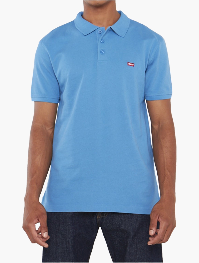 MyRunway Shop Levi's Blue Sea of Belize Housemark Polo Shirt for