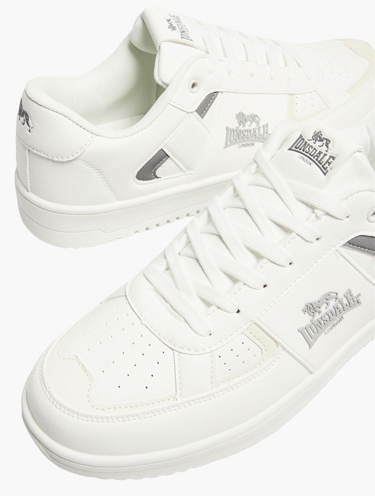 MyRunway Shop Lonsdale White Low Cut Sneaker for Men from