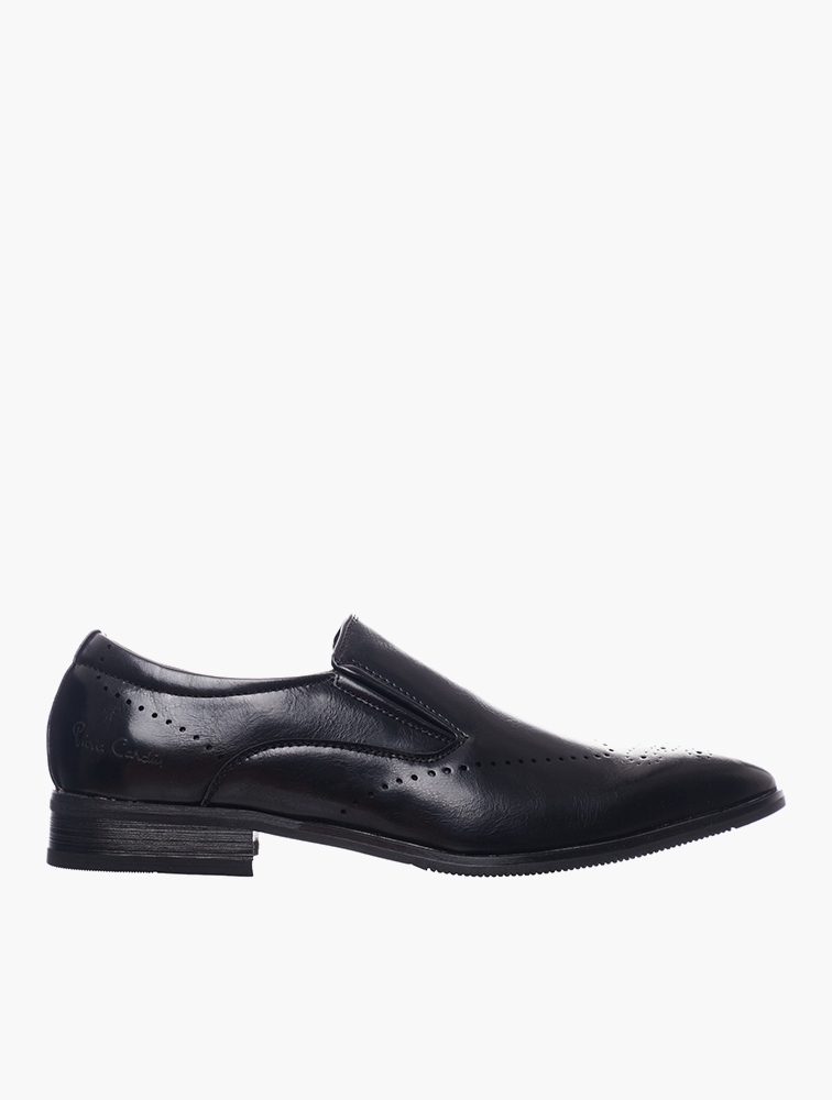 MyRunway Shop Pierre Cardin Black Slip On Formal Shoes for Men
