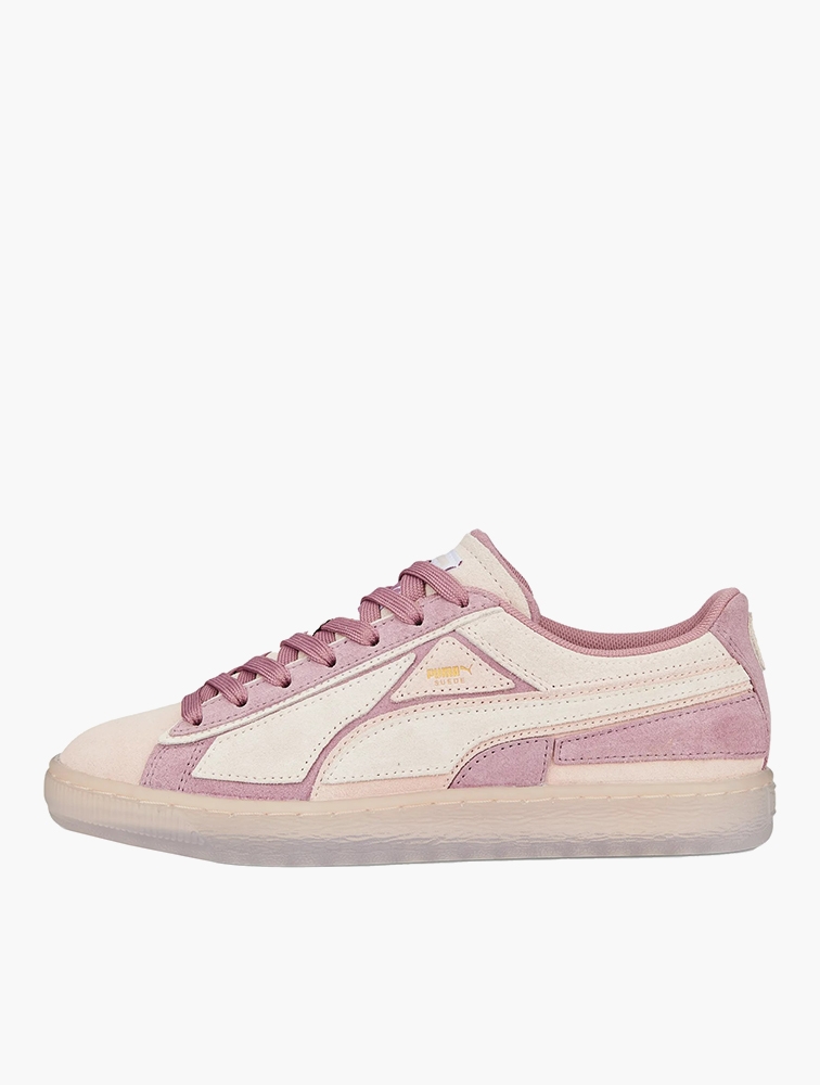 MyRunway Shop PUMA Rose Quartz Island Pink Suede Layers Mono