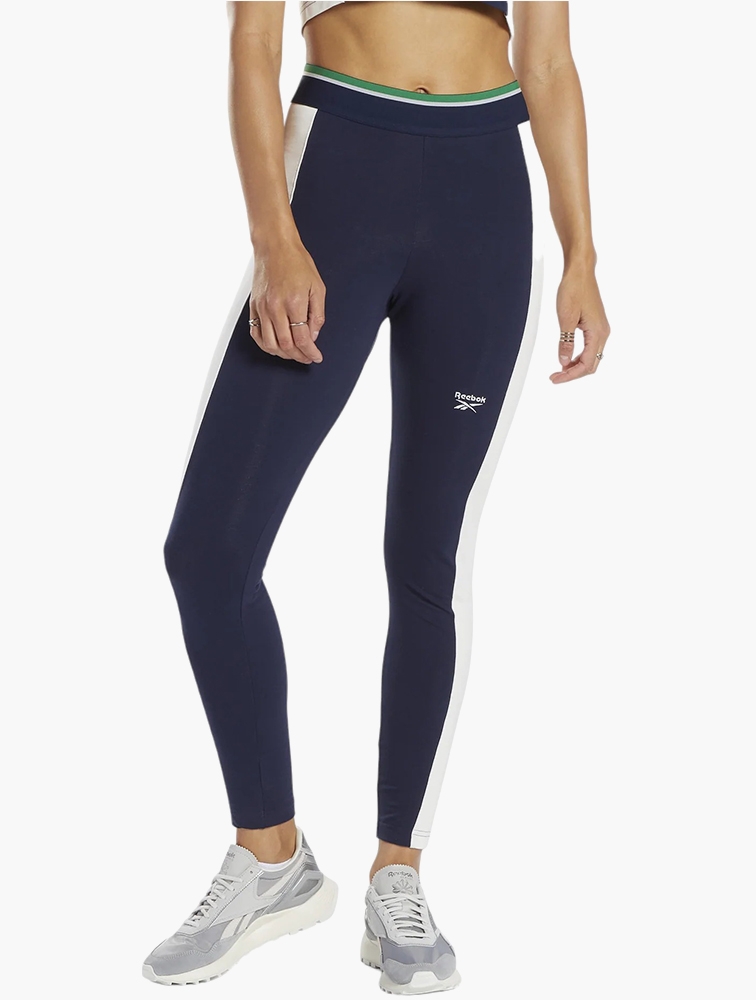 MyRunway Shop Reebok Vector Navy Cotton Leggings for Women from