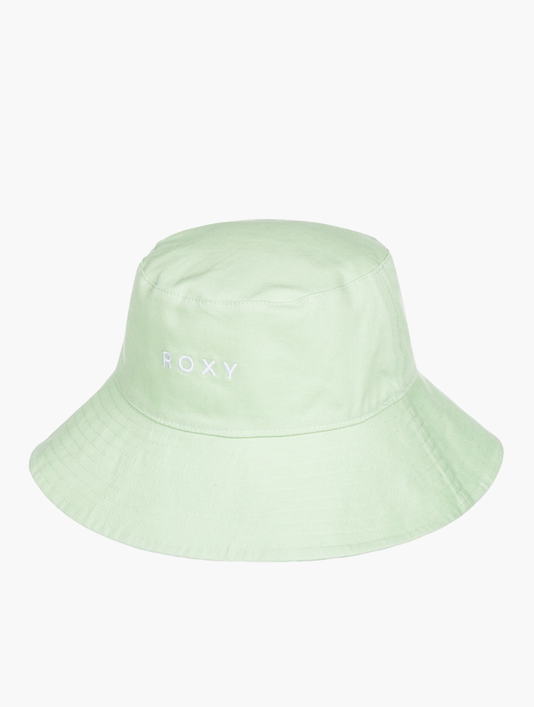 MyRunway  Shop Roxy Sprucetone Check It Aloha Sunshine Reversible Bucket  Hat for Women from