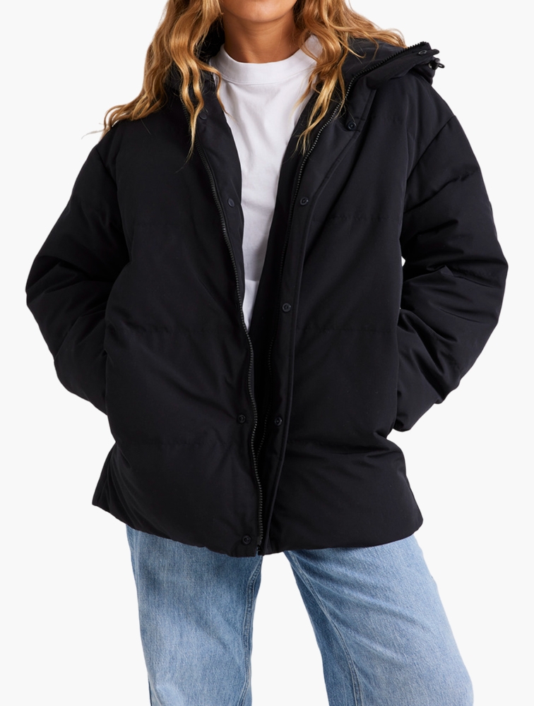 Jacket Damen Parka Anthrazit Parka Minimum Mantel Damen Grey