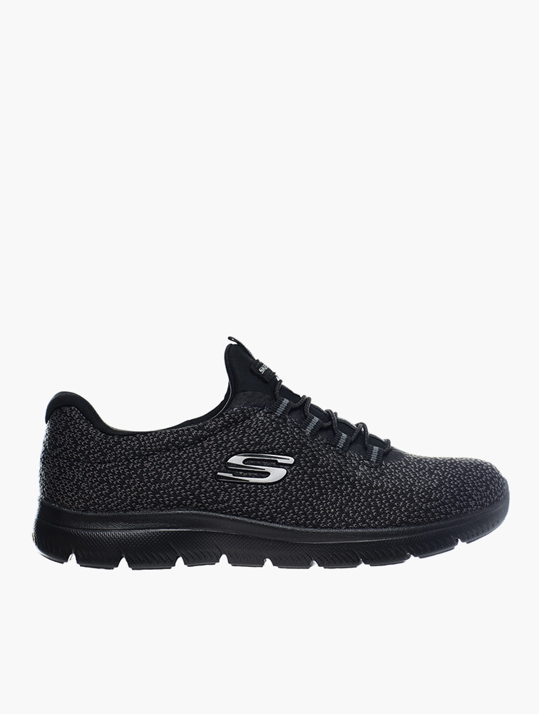 MyRunway Shop Skechers Black Summits Fresh Take Sneakers for