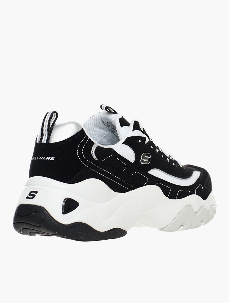MyRunway Shop Skechers Black D'Lites Running Shoes for Men