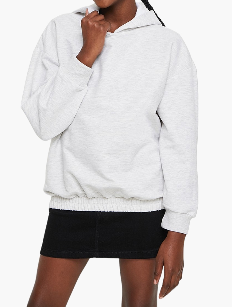 MyRunway Shop Superbalist Label Plain Hoodie Ice Melange for