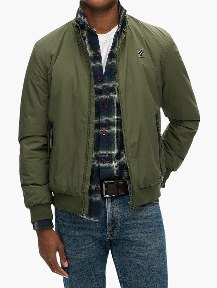 MyRunway Shop Superdry Green Code Training Harrington Jacket for