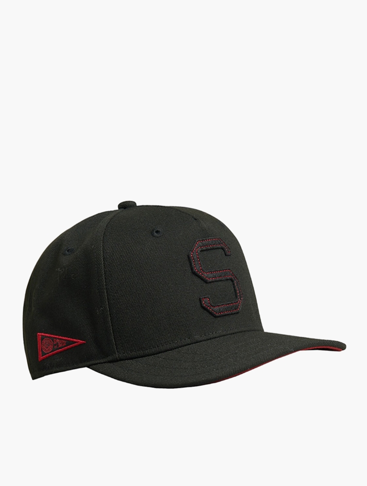 MyRunway Shop Superdry Black Vintage B Boy Cap for Women from