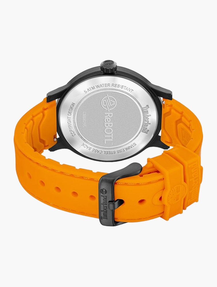 MyRunway Shop Timberland Orange Black Driscoll Watch for Women