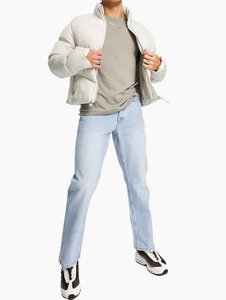 MyRunway Shop Topman Light Blue Wash Baggy Jeans for Men from