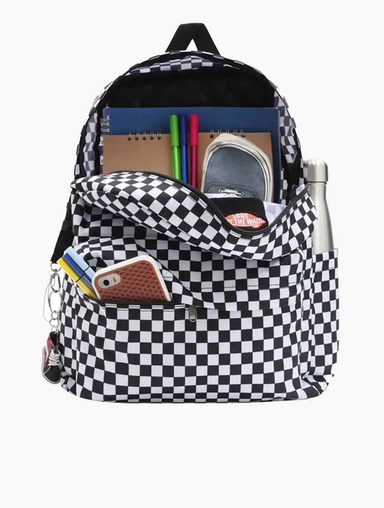 Waterproof Backpack Aesthetic Vans Chequered Backpack MyRunway