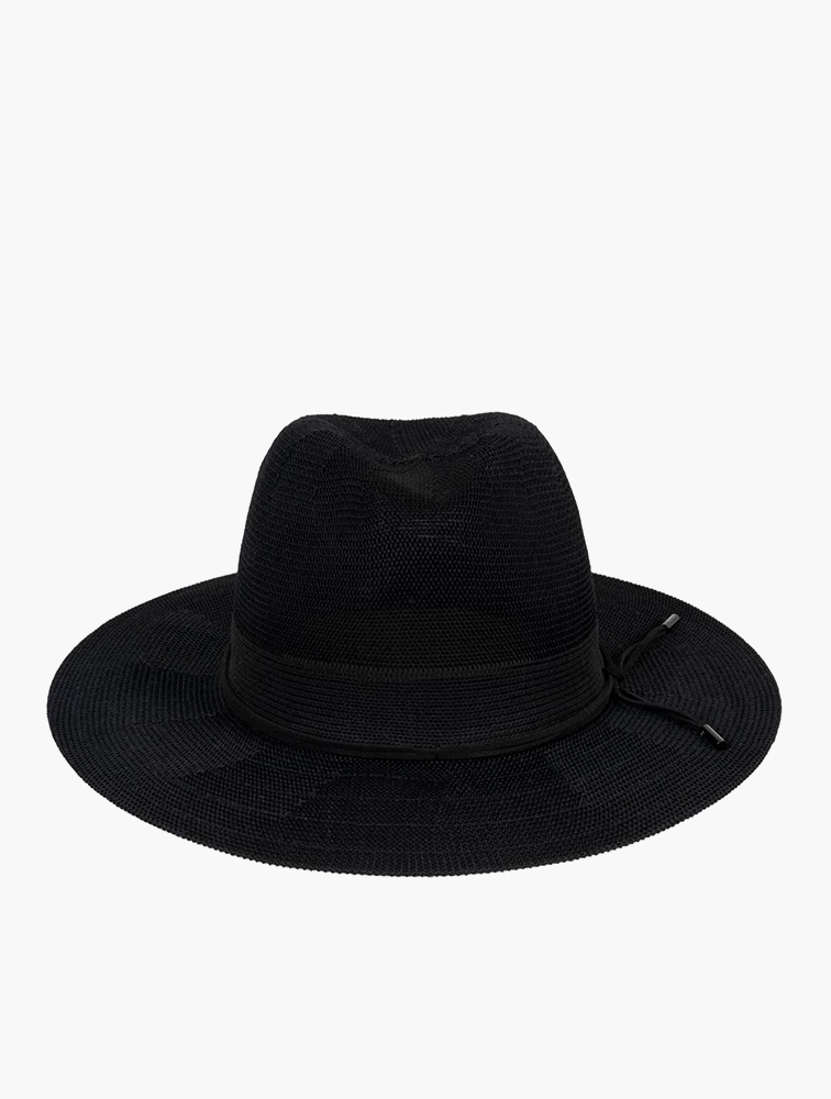 MyRunway Shop Woolworths Black Classic Panama Hat for Women from