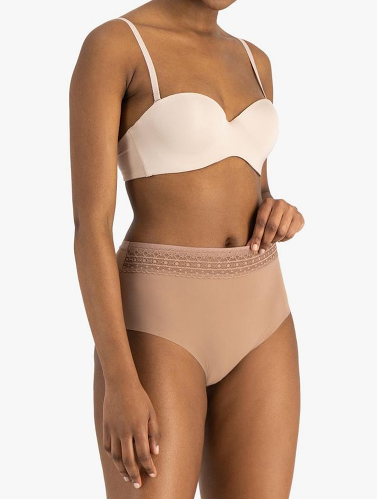 MyRunway  Shop Woolworths Mocha Lace Trim No Visible Pantyline Briefs for  Women from