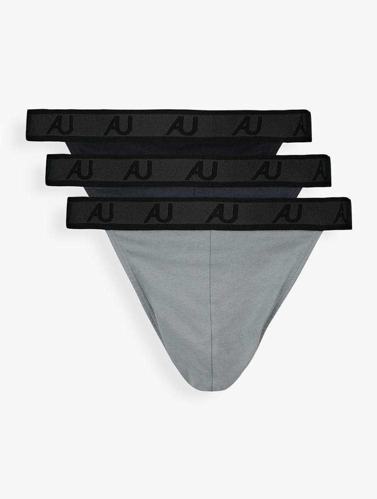 MyRunway  Shop Woolworths Black COOLTECH Cotton Thongs 3 Pack for