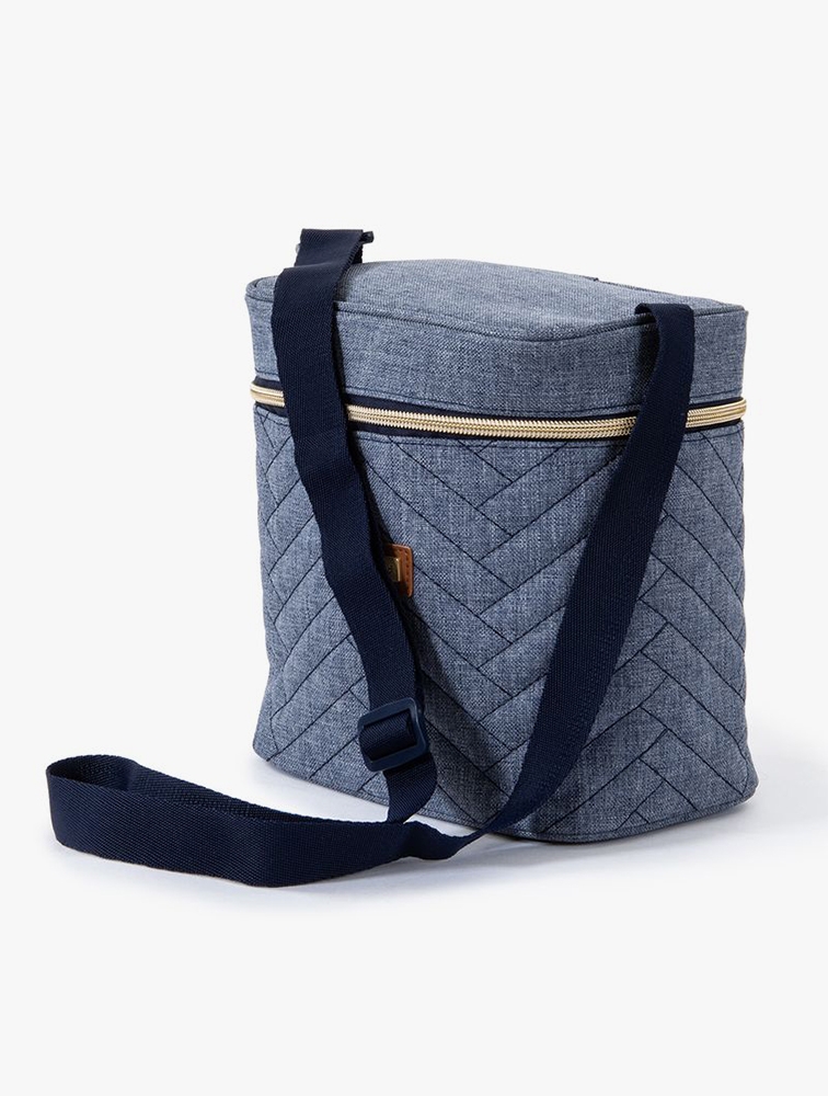 MyRunway Shop Wooliesbabes Infants Indigo Quilted Food Bottle