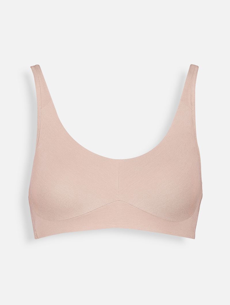 MyRunway  Shop Woolworths Pink Modal Padded Non-Wire Bra for Women from