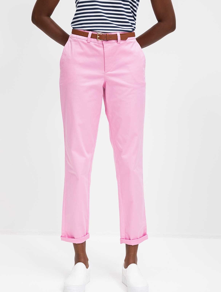 MyRunway Shop Woolworths Pink Regular Leg Stretch Twill Chinos
