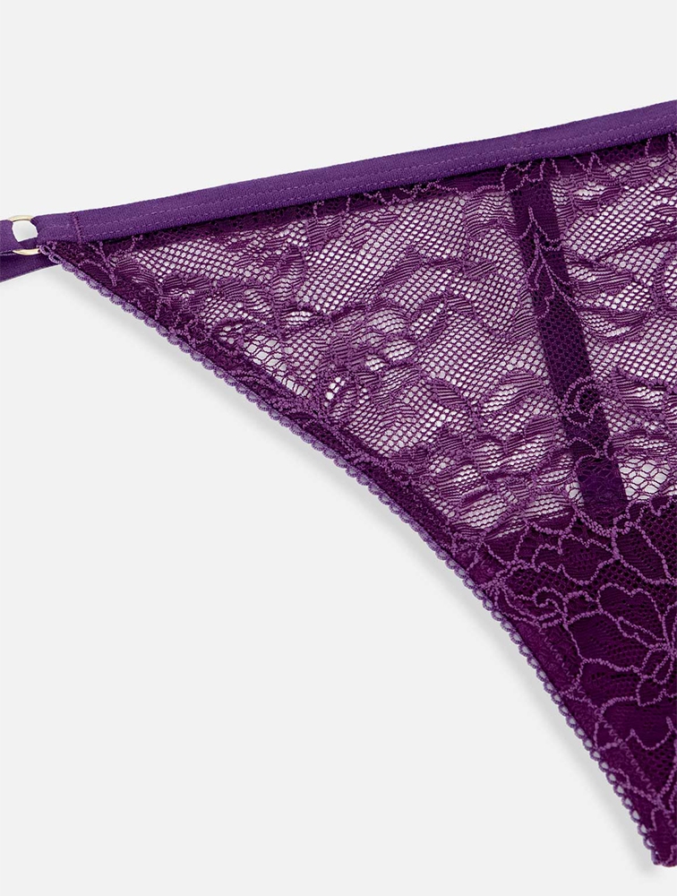 MyRunway  Shop Woolworths Burgundy Lace G-string for Women from