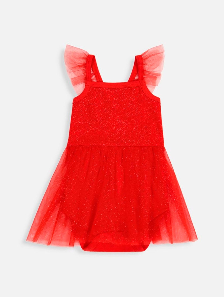 MyRunway Shop Woolworths Red Christmas Bodysuit Dress for Kids