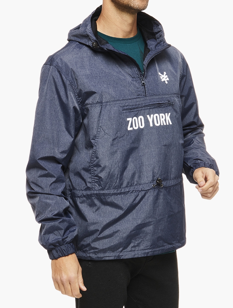 MyRunway Shop Zoo York Navy Hooded Jacket for Men from MyRunway