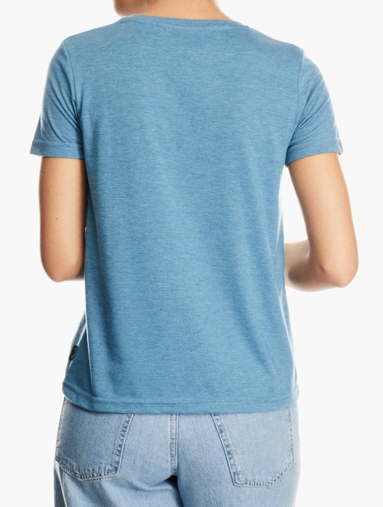 MyRunway | Shop Billabong Insignia Blue Heather Melange Allye Short ...