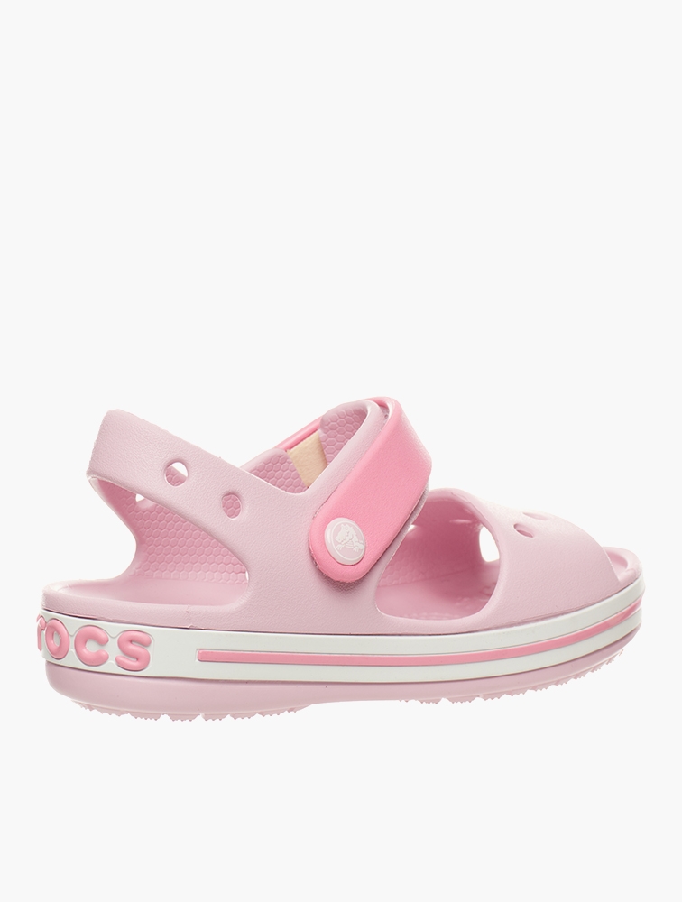 MyRunway | Shop Crocs Ballerina Pink Crocband Sandals for Kids from ...