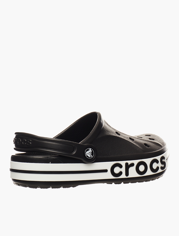MyRunway | Shop Crocs Black & White Bayaband Clogs for Women & Men from ...