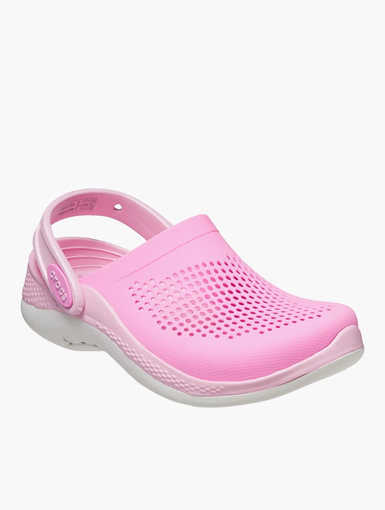 MyRunway | Shop Crocs Taffy Pink LiteRide 360 Clogs for Kids from ...