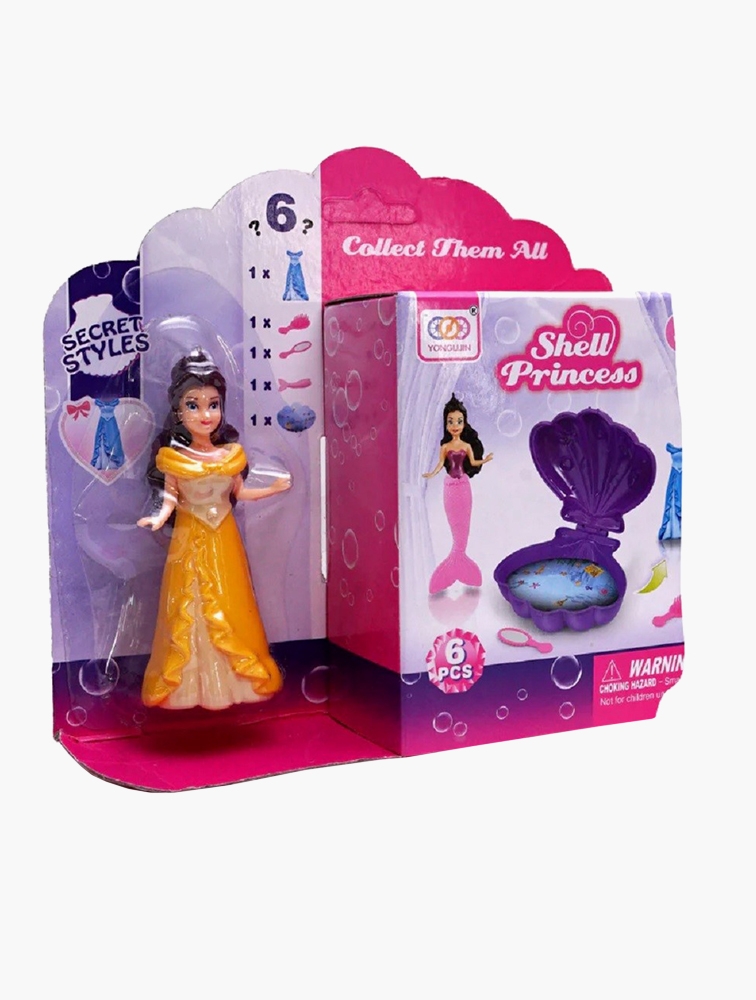 MyRunway | Shop Jeronimo Yellow Shell Princess Doll for Kids from ...