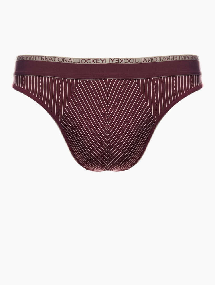 MyRunway | Shop Jockey Beetroot With Egret Sophisticated Fine Pinstripe ...