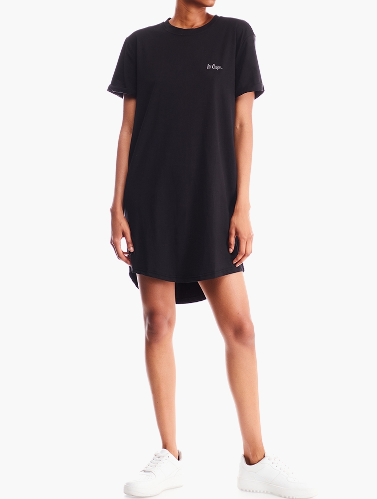 MyRunway | Shop Lee Cooper Black Bella T-shirt Dress for Women from ...