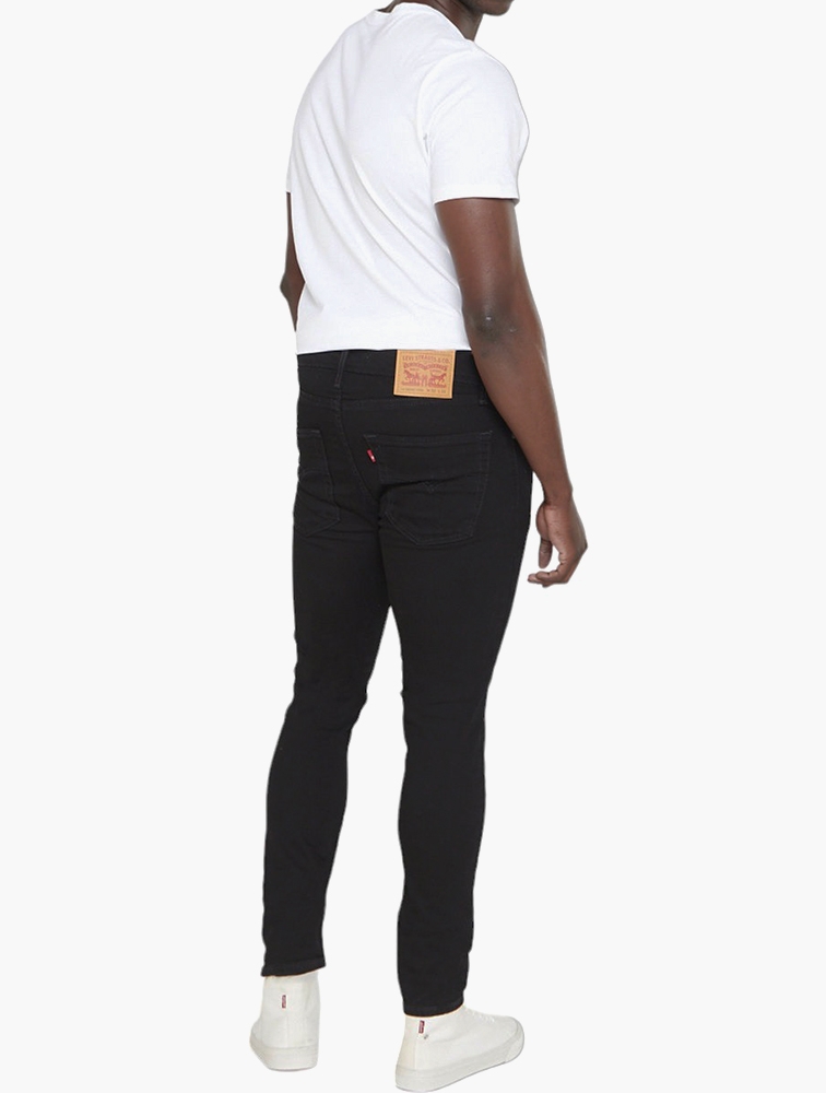 MyRunway | Shop Levi's Black Skinny Tapered Fit Jeans for Men from ...