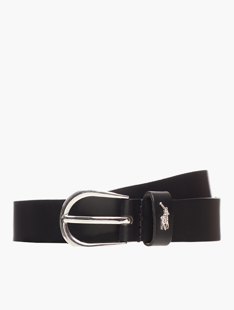 MyRunway | Shop Polo Black Classic Leather Belt for Women from MyRunway ...