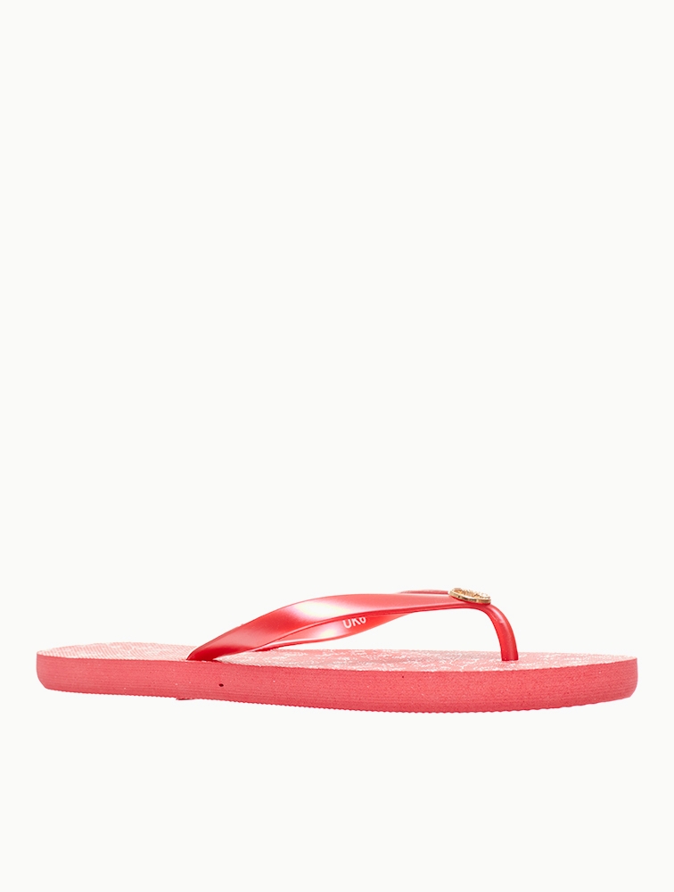 MyRunway | Shop Polo Red Basic Floral Print Flip Flops for Women from ...