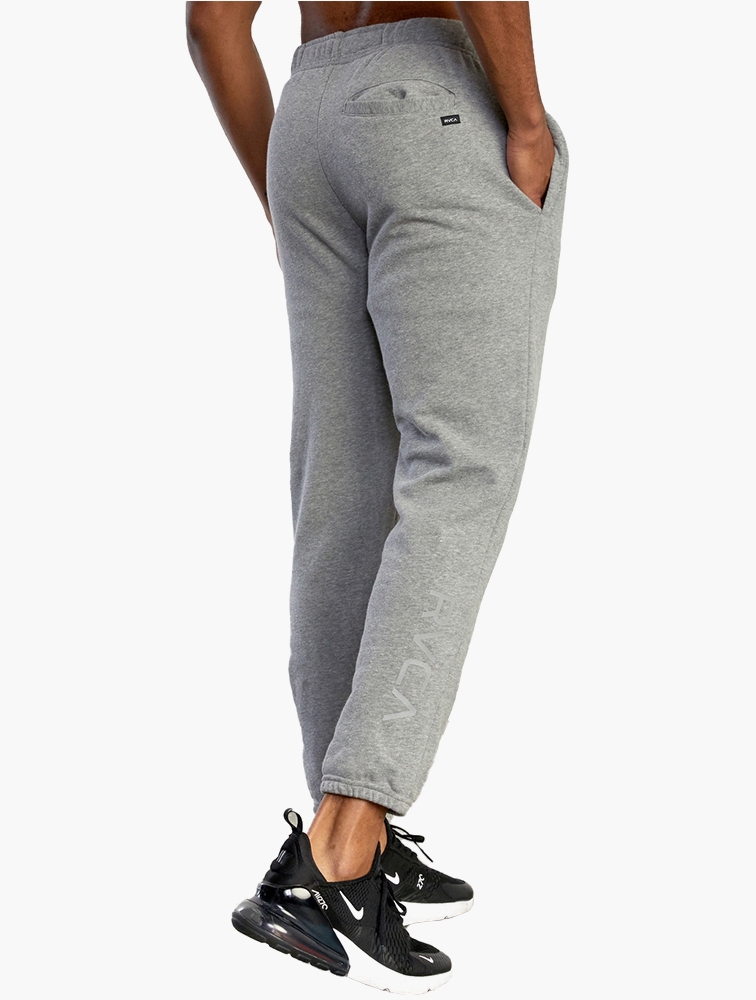 MyRunway | Shop RVCA Heather Grey Swift Sweatpants for Men from ...
