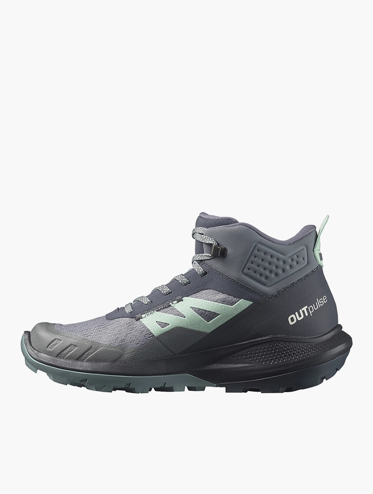 MyRunway | Shop Salomon Ebony Quiet Shade Outpulse Mid GTX Hiking Boot ...