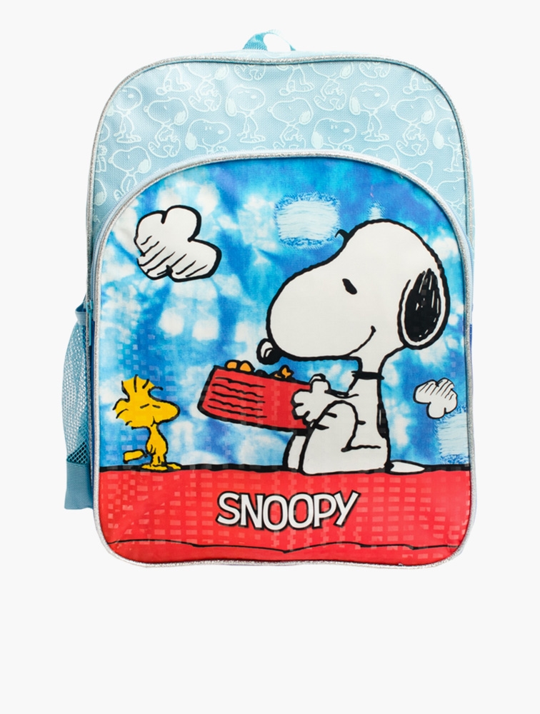 MyRunway | Shop Snoopy Blue Snoopy Primary Backpack for Kids from ...