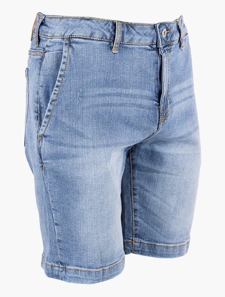 MyRunway | Shop Sorbino Denim Blue Chiaro Shorts for Men from MyRunway ...