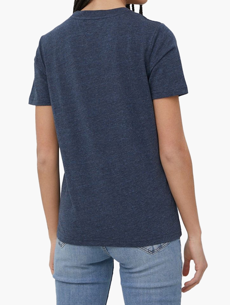 MyRunway | Shop Superdry Vintage Navy Marl Vintage Script Style Coll ...