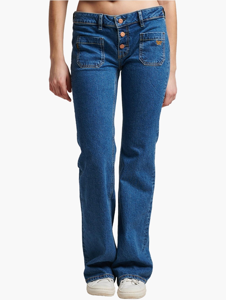 MyRunway | Shop Superdry Vintage Low Rise Slim Fit Jeans for Women from ...