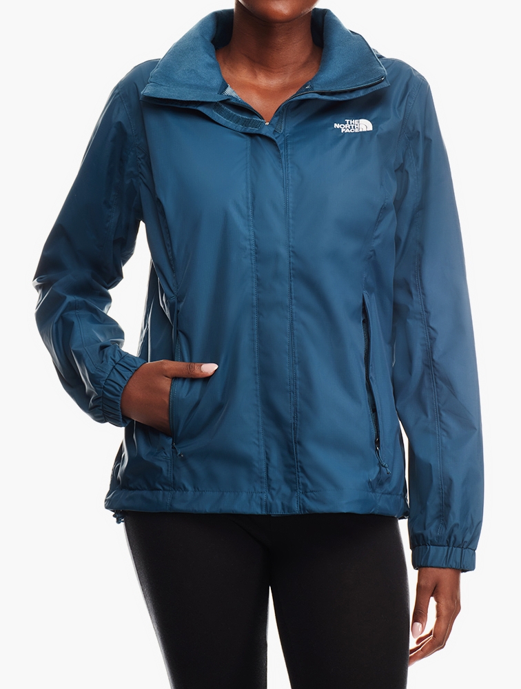 MyRunway | Shop The North Face Monterey Blue Resolve Soft Shell Jacket ...