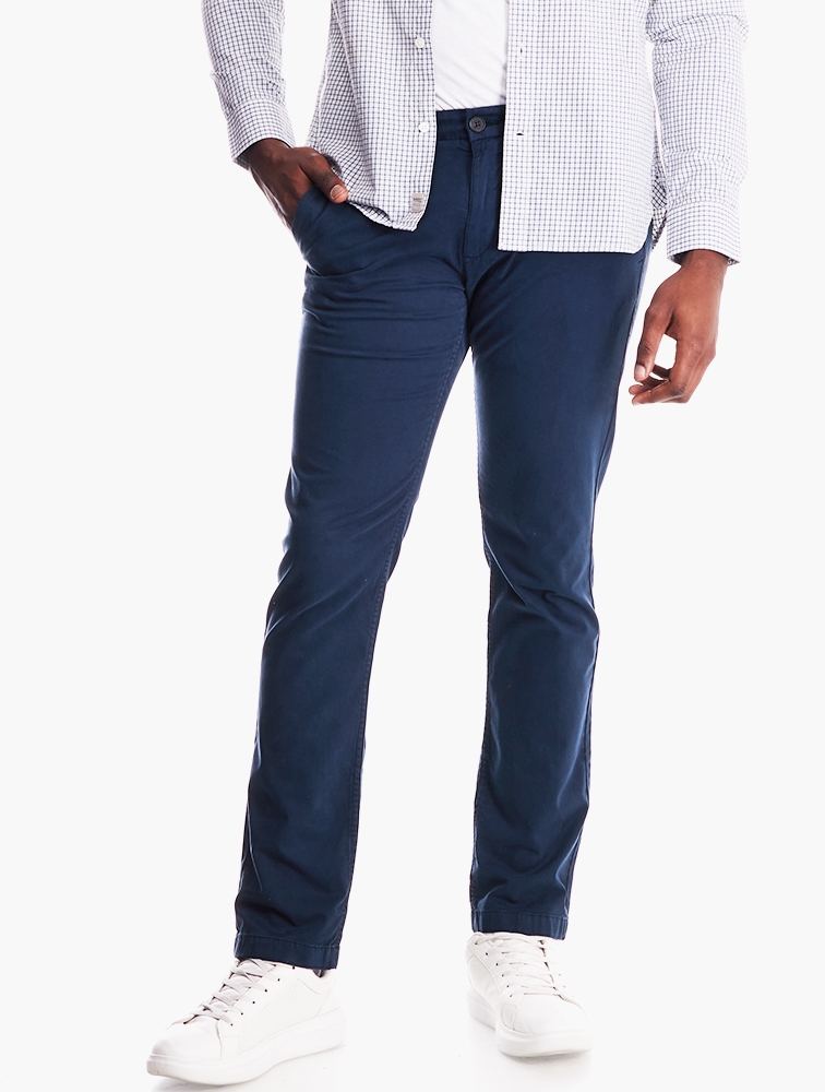 MyRunway | Shop Timberland Navy Sargent Lake Slim Fit Chinos Pants for ...