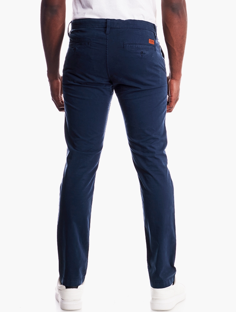 MyRunway | Shop Timberland Navy Sargent Lake Slim Fit Chinos Pants for ...