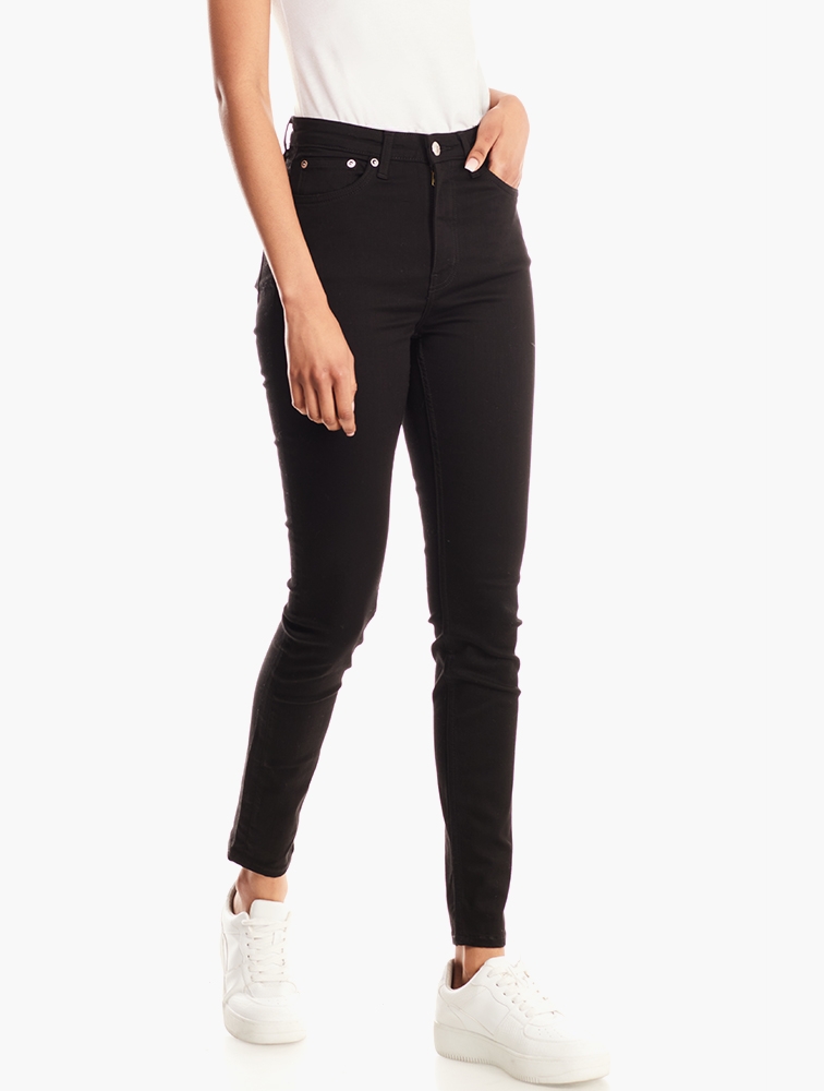 MyRunway | Shop Weekday Black High Waist Skinny Jeans for Women from ...