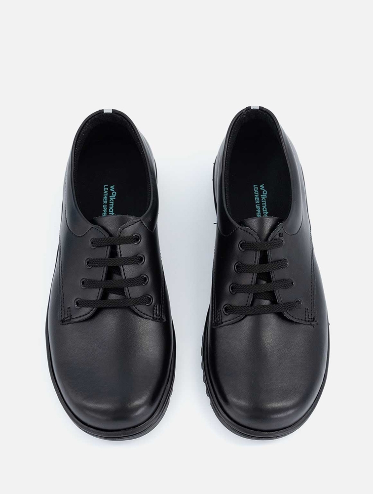 MyRunway Shop Walkmates Black Lace Up Leather School Shoes For Kids myrunway-shop-walkmates-black-lace-up-leather-school-shoes-for-kids