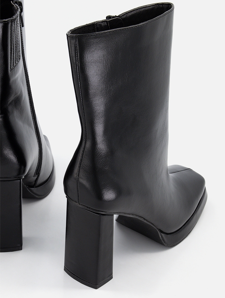 MyRunway | Shop Woolworths Black Platform Ankle Boots for Women from ...